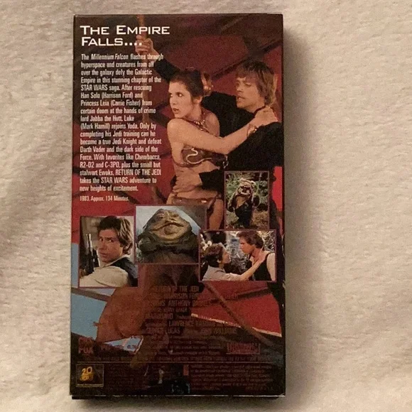 Star Wars Trilogy VHS Boxed Set ~ Tested ~ THX Remastered ~ Nice - Picture 6 of 16